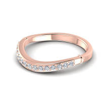 0.20CT Round Cut Diamonds Wedding Bands