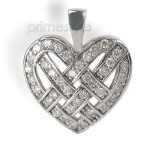1.00CT Round Cut Diamonds Pendant