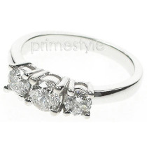 0.90CT Round Cut Diamonds Engagement Ring