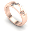 0.51CT Round Cut Diamonds Trio Rings , picture number 3