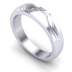 0.61CT Round Cut Diamonds Trio Rings , picture number 4