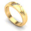 0.61CT Round Cut Diamonds Trio Rings , picture number 4