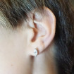 1.00CT marquise cut diamonds stud earrings , picture number 2
