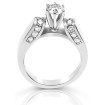 1.00CT Round Cut Diamonds Engagement Ring , picture number 1