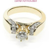 0.65CT Round Cut Diamonds Engagement Ring , picture number 1