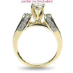 0.65CT Round Cut Diamonds Engagement Ring , picture number 2