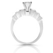 1.35CT Marquise and Round Cut Diamonds Engagement Ring , picture number 1