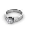 1.60CT Round and Princess Cut Diamonds Engagement Ring , picture number 0