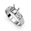 0.80CT Princess Cut Diamonds Engagement Ring , picture number 1