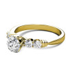 0.90CT Round Cut Diamonds Engagement Ring , picture number 1