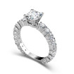 2.75CT Princess and Round Cut Diamonds Engagement Ring , picture number 0
