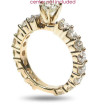 2.40CT Round Cut Diamonds Engagement Ring , picture number 2