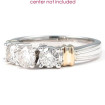 0.55CT Round Cut Diamonds Engagement Ring , picture number 1
