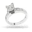 1.15CT Princess Cut Diamonds Engagement Ring , picture number 0