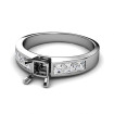 0.80CT Princess Cut Diamonds Engagement Ring , picture number 0