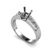 0.80CT Princess Cut Diamonds Engagement Ring , picture number 1