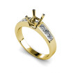 0.80CT Princess Cut Diamonds Engagement Ring , picture number 1