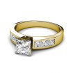 1.80CT Princess Cut Diamonds Engagement Ring , picture number 2