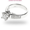 1.05CT Princess Cut Diamonds Engagement Ring , picture number 1