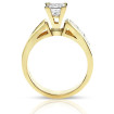 1.85CT Princess Cut Diamonds Engagement Ring , picture number 1