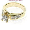 1.05CT Princess Cut Diamonds Engagement Ring , picture number 1