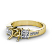 0.85CT Princess Cut Diamonds Engagement Ring , picture number 0