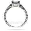 0.65CT Princess and Round Cut Diamonds Engagement Ring , picture number 2