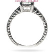 0.30CT Princess and Round Cut Diamonds Engagement Ring , picture number 2