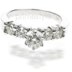 1.40CT Round Cut Diamonds Engagement Ring , picture number 1