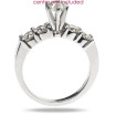0.60CT Round Cut Diamonds Engagement Ring , picture number 2
