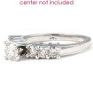 0.90CT Round Cut Diamonds Engagement Ring , picture number 1