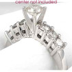 0.90CT Round Cut Diamonds Engagement Ring , picture number 2