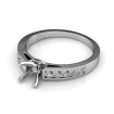 0.65CT Round Cut Diamonds Engagement Ring , picture number 2
