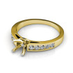 0.65CT Round Cut Diamonds Engagement Ring , picture number 0