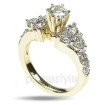 1.75CT Round Cut Diamonds Engagement Ring , picture number 1