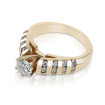 1.30CT Round Cut Diamonds Engagement Ring , picture number 1