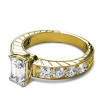 1.40CT Round Cut Diamonds Engagement Ring , picture number 1