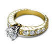 1.85CT Round Cut Diamonds Engagement Ring , picture number 1