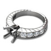 0.85CT Round Cut Diamonds Engagement Ring , picture number 1