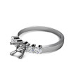 0.60CT Princess and Round Cut Diamonds Engagement Ring , picture number 1