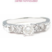 0.60CT Round Cut Diamonds Engagement Ring , picture number 1