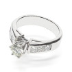 1.40CT Round and Princess Cut Diamonds Engagement Ring , picture number 0