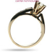 1.05CT Round and Princess Cut Diamonds Engagement Ring , picture number 2