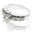 1.40CT Round Cut Diamonds Engagement Ring , picture number 0