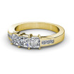 1.10CT Princess Cut Diamond Wedding Band , picture number 2