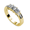 1.10CT Princess Cut Diamond Wedding Band , picture number 1