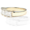 2.00CT Princess Cut Diamond Wedding Band , picture number 1