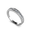 Princess Cut Diamond Wedding Band - 0.65CT , picture number 1