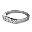 0.80CT Round Cut Diamond Wedding Band , picture number 1