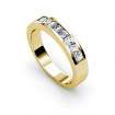 1.20CT Princess Cut Diamond Wedding Band , picture number 1